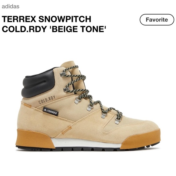 adidas Other - Adidas Terrex Snowpitch Cold.RDY Tan Men's Boots